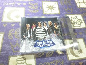 ★☆★ケース新品★Keep the faith(初回限定盤)(DVD付) KAT-TUN 有閑倶楽部 氷室京介 4580117621085 JACA-5076★☆★