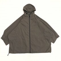 ●OUTERSUNSET別注 KELTY ケルティ ポンチョシルエット ジャケット F カーキ ゆったりシルエット 辺見えみり アウトドア レディース_画像3