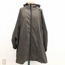 ●OUTERSUNSET別注 KELTY ケルティ ポンチョシルエット ジャケット F カーキ ゆったりシルエット 辺見えみり アウトドア レディース_画像1