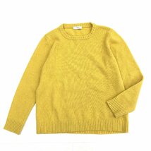 ●MaxMara WEEKEND マックスマーラ 上質 カシミヤ ニット セーター L からし マスタード 長袖 国内正規品 レディース 女性用 カシミア_画像1