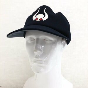 極美品 大阪近鉄バファローズ 岡本太郎 ベースボールキャップ F 濃紺 ネイビー 野球帽 帽子 日本製 当時モノ ヴィンテージ レトロ プロ野球