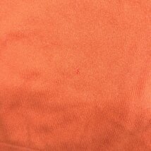 TRANS WORK トランスワーク《繊維の宝石》上質 カシミヤ100% ニット セーター 42(XL) オレンジ 長袖 LL 2L ゆったり 大きい カシミア_画像6