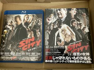 ◎新品未開封◎SIN CITY シン・シティ Blu-ray／シン・シティ 復讐の女神 Blu-ray★クエンティン・タランティーノ★ブルース・ウィリス★