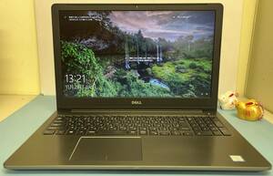 中古ノートパソコン★Windows10★DELL Core i3-7100U/@2.40GHz/4GB/SSD 120GB/15インチ以上★