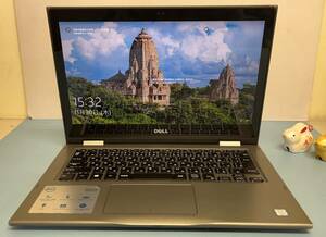 中古ノートパソコン★Windows10★DELL Core i7-6500U/@2.60GHz/4GB/M.2 256GB/XPS画面タッチ操作/13インチ以上★a