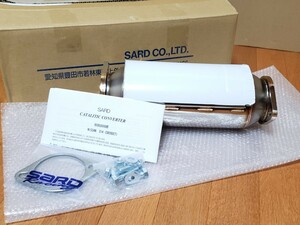 SARD│メタル キャタライザー│S14 シルビア│SR20DET│93/10～99/01│検)触媒 マフラー サード 車検対応│89007