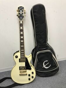 【b3】 Epiphone LesPaul Custom エピフォン　レスポールカスタム エレキギター y2939 1110-24