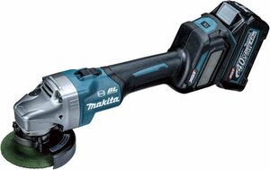 makita マキタ 40Vmax 4.0Ah 100mm 充電式ディスクグラインダ GA017GRMX マキタブルー/未開封品 4794