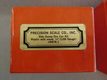 ★PRECISION　SCALE　CO.、INK. Side Damp Ore Car KIt 2両+おまけ_画像6