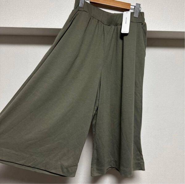 新品ライトオン【BACK NUMBER】ガウチョパンツ Lカーキ 4290円 ワイドパンツ