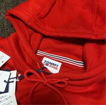 新品TOMMY jeans トミージーンズ　プルオーバーパーカー男女9900円　色違い有り　スウェット フーディー　ユニセックス メンズ レディース_画像5