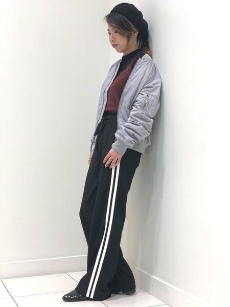 新品GAPクラシック ボンバージャケット MA-1ブルゾンアウターLシルバーグレー8900円 カッコいい