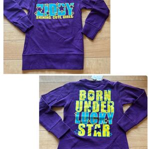 新品ジディziddy両プリロング丈長袖TシャツロンTトレーナー・チュニック140 JUNK STORE JENNI