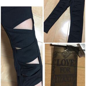 新品ラブフォーエタニティ ボンテージ風スキニーパンツ110バナチ ヒスミニ チャビーギャング キッズ 子供服