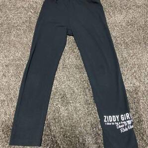 2回着用★ジディziddy★ 定番シンプルレギンスパンツ 140〜150
