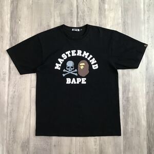 ★激レア★ Mastermind vs BAPE Tシャツ Lサイズ マスターマインド a bathing ape エイプ ベイプ アベイシングエイプ MMJ Skull m698