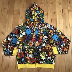 ★Kanye West着用モデル★ サファリ マイロ フルジップ パーカー Mサイズ a bathing ape BAPE hoodie milo animal Safari エイプ ベイプ i5