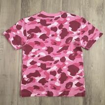 Pink camo サーマル Tシャツ Mサイズ a bathing ape BAPE camo エイプ ベイプ アベイシングエイプ NIGO ピンク 迷彩 ピンクカモ w1_画像2