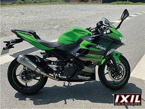 IXIL(イクシル) KAWASAKI NINJA400 '18 RC1 ヘキサコーン スリップオン マフラー【送料800円】