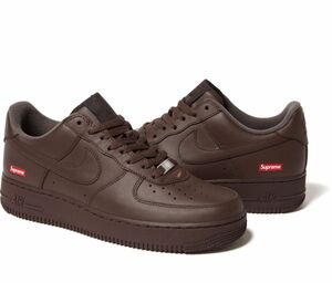 Supreme × Nike Air Force 1 Low Baroque Brown