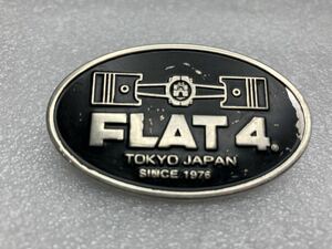 空冷ＶＷ　空冷ワーゲン　FLAT４　エンブレム　