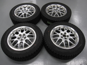 VW BBS 16X6.5J +42 100/5H ダンロップ WM01 205/60R16 SET