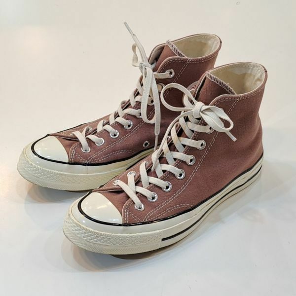 H6705　CONVERSE　コンバース　CHUCK TAYLOR ALL STAR 70 HI　チャックテイラー　オールスター　159623C　サドル(あずき)　25.0cm