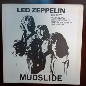led zeppelin mudslide レッド・ツェッペリン レッドツェッペリン live ライブ analog vinyl レコード アナログ lp record