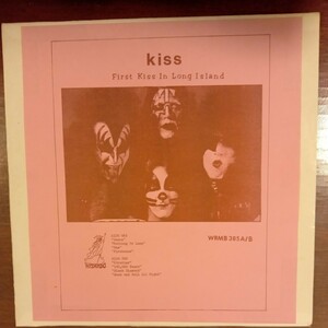 kiss first kiss in long island キッス ライブ live analog record vinyl レコード アナログ lp 