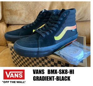 ■新品 VANS BMX SK8-HI BLACK 26.5センチ PRO仕様モデル USA企画 完売品