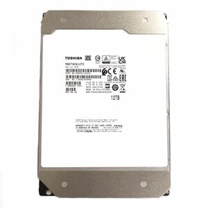 TOSHIBA 12TB HDD MG07ACA12TE Serial ATA 3.5インチ 初期化済 東芝 ハードディスク フォーマット済