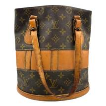  1円スタート■ LOUIS VUITTON ルイヴィトン バケットPM ショルダーバッグ モノグラム USA限定 レディース モノグラム アメリカ限定_画像1