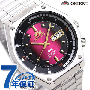 オリエント スポーツ SK復刻モデル 自動巻き 日本製 メンズ 腕時計 RN-AA0B02R ORIENT レッド