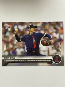 2021 TOPPS NOW BASEBALL 大谷翔平 All Star オールスター