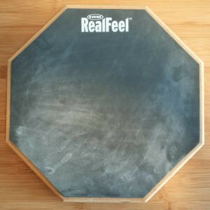 Evans RF12D Real Feel Practice Pad ドラム 練習パッド プラクティスパッド トレーニングパッド エヴァンス リアルフィール