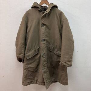 40S ヴィンテージ U.S. NAVY N-2 DECK COAT CONMARジッパー 裏地アルパカボア size 36 ステンシル vuz0109