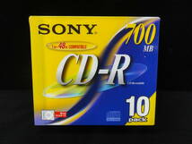 新品未開封品　SONY CD-R 10CDQ80DNS 3パック_画像2