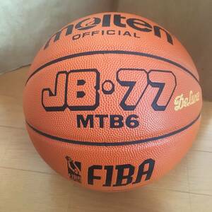 【未使用保管品】molten(モルテン) オフィシャル バスケットボール(basketball)JB77/MTB7 FIBA/箱付き