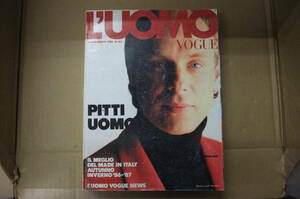 Bb2298-bbook@L'UOMO VOGUE 1986 year 7|8 month number Vogue Armani Missoni fashion 