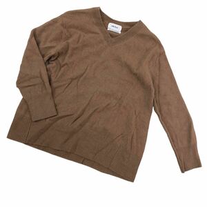 NS097 Mila Owen ミラ オーウェン カシミヤ100% ニットセーター セーター トップス ニット カシミア cashmere レディース ブラウン 茶