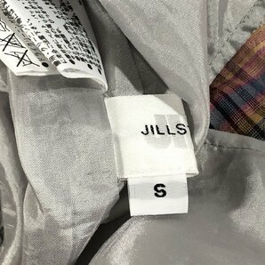 JILLSTUART ジル スチュアート ワンピース S 白 灰 橙 美品の画像5