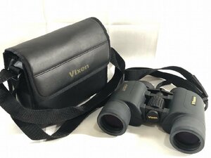 超美品 ビクセン Vixen ASCOT 8X42WP 防水 双眼鏡 全長13.5cm 黒 収納バッグ付 取説〇 N3