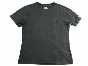 ディッキーズ Dickies メンズ 半袖 ポケット付き Tシャツ 黒 M 中古 送料185円