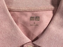 UNIQLO カノコ 半袖ポロシャツ GU ストレッチパンツ M ピンク ベージュ 美品_画像4