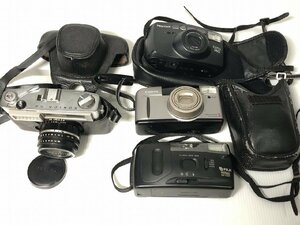 コニカ、フジ、キヤノン、ペンタックス フィルムカメラ ４点セット!! ジャンク パノラマ系3点 Z2