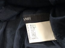 ARAMIS アラミス メッシュ地切り替え 7分袖 シャツ 38 M 黒 美品_画像5