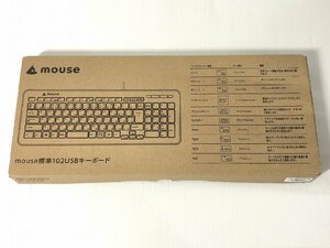 mouseマウス 標準102USBキーボード 未使用 H3