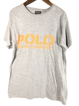 ポロジーンズ ラルフローレン 美品 POLO JEANS CO 半袖 Ｔシャツ 灰_画像1