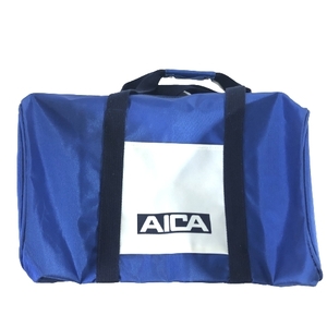 AICA スポーツバッグ ボストンバッグ 青X白 美品
