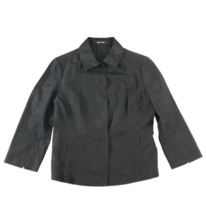 COMME CA DU MODE Comme Ca Du Mode 7 minute sleeve jacket 9 M size corresponding black used 